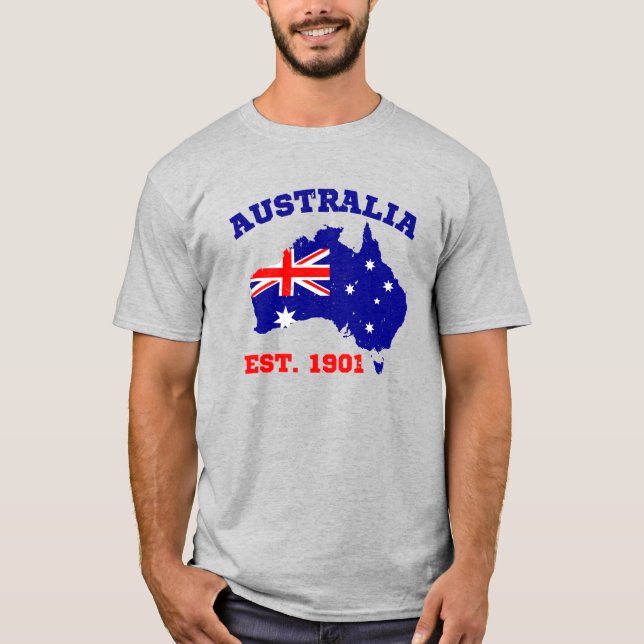 Australia Established 1901 T-Shirt (Front)