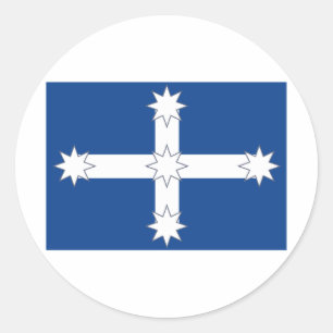Australia Eureka Classic Round Sticker