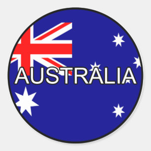 Australia Euro Sticker