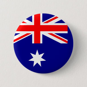 Australia Flag 6 Cm Round Badge
