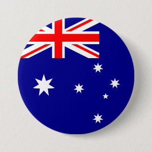 Australia Flag 7.5 Cm Round Badge