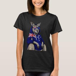 Australia Flag Australian Kangaroo 2 T-Shirt