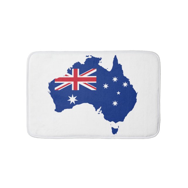 Australia flag bath mat (Front)