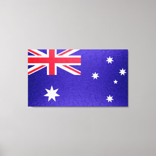 Australia Flag Canvas Print