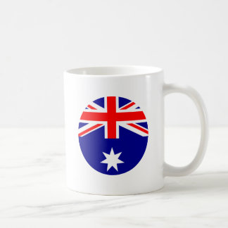 Australia Flag - Circle The MUSEUM Zazzle Coffee Mug
