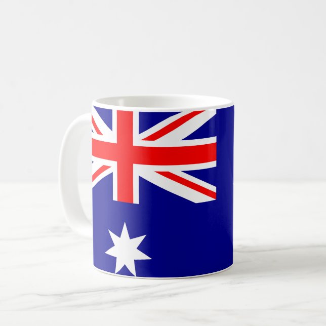 Australia Flag Coffee Mug (Front Left)