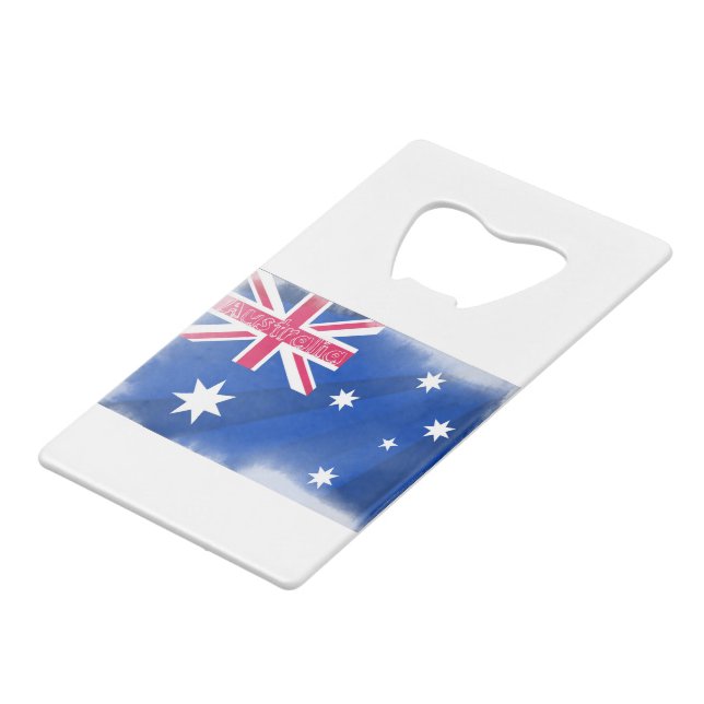 Australia Flag Fadeout (Front Angled)