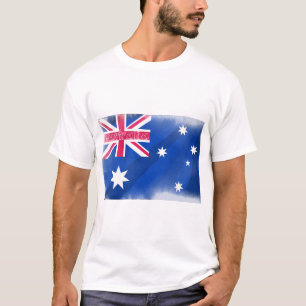 Australia Flag Fadeout T-Shirt