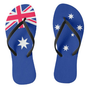 Australia Flag Flip Flops