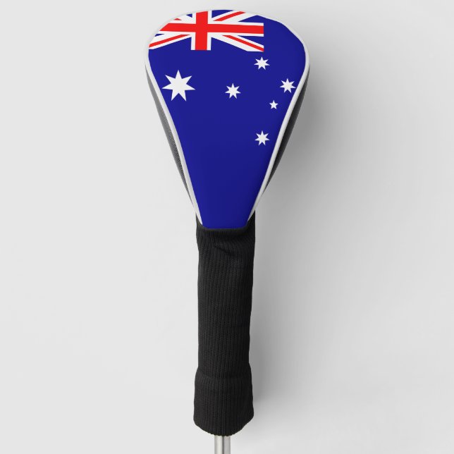 Australia Flag Golf Head Cover (Front)
