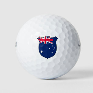 Australia Flag Grand Patriotic Golf Balls