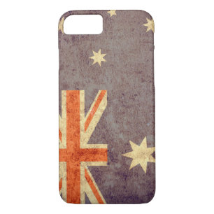 Australia Flag - Grunge iPhone 8/7 Case