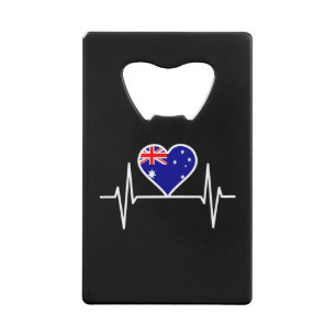 Australia Flag Heartbeat