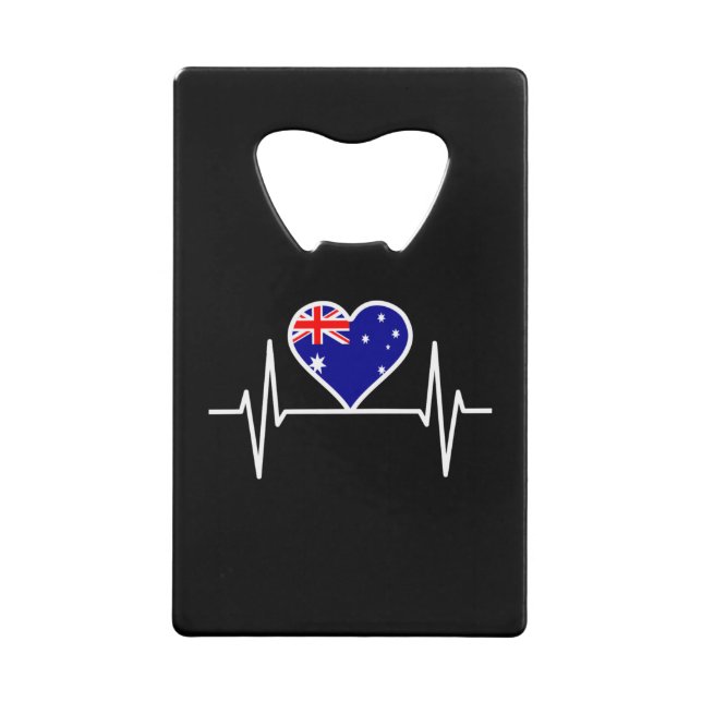 Australia Flag Heartbeat (Front)