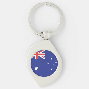 Australia Flag Key Ring