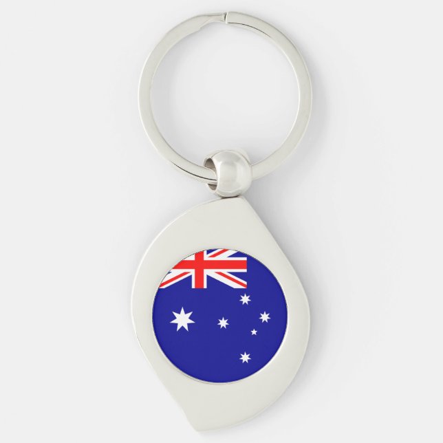 Australia Flag Key Ring (Front)