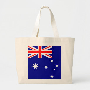 Australia Flag Large Tote Bag
