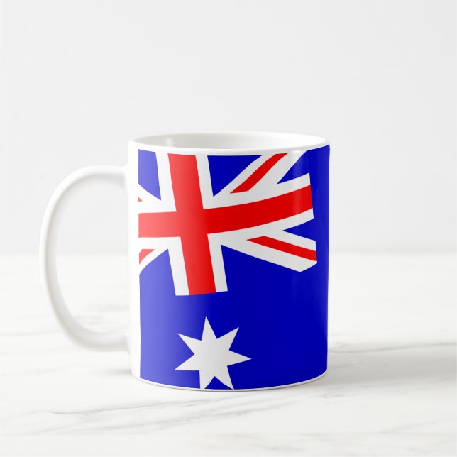 Australia flag mug (Left)