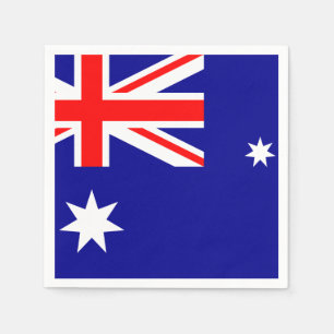 Australia Flag Napkin