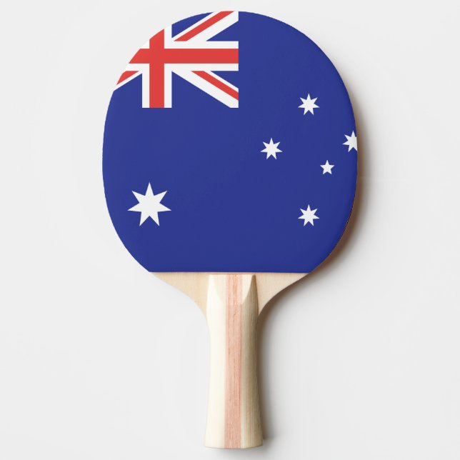 Australia Flag Ping Pong Paddle (Front)