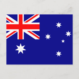 AUSTRALIA FLAG POSTCARD