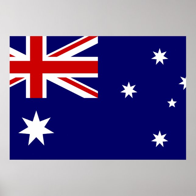 Australia Flag Poster (Front)