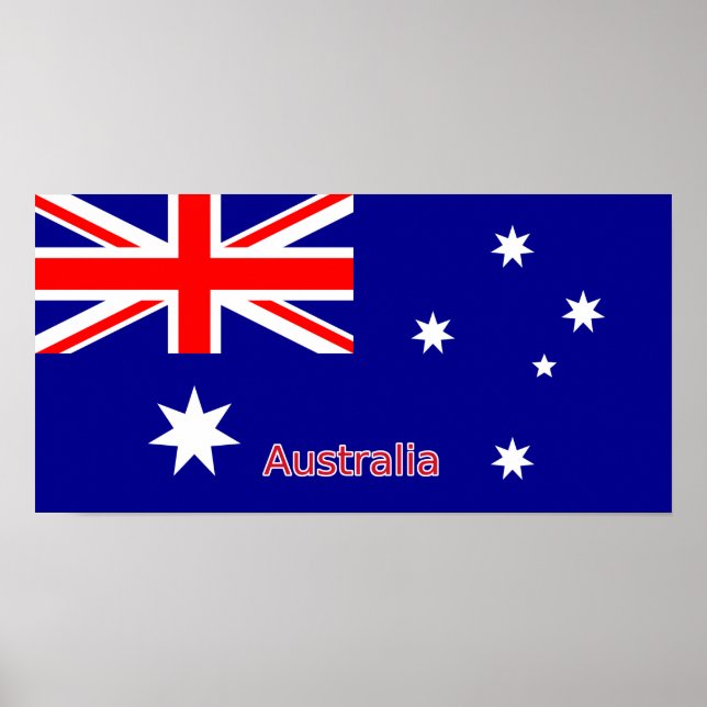 Australia Flag Print (Front)