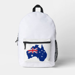 Australia flag printed backpack