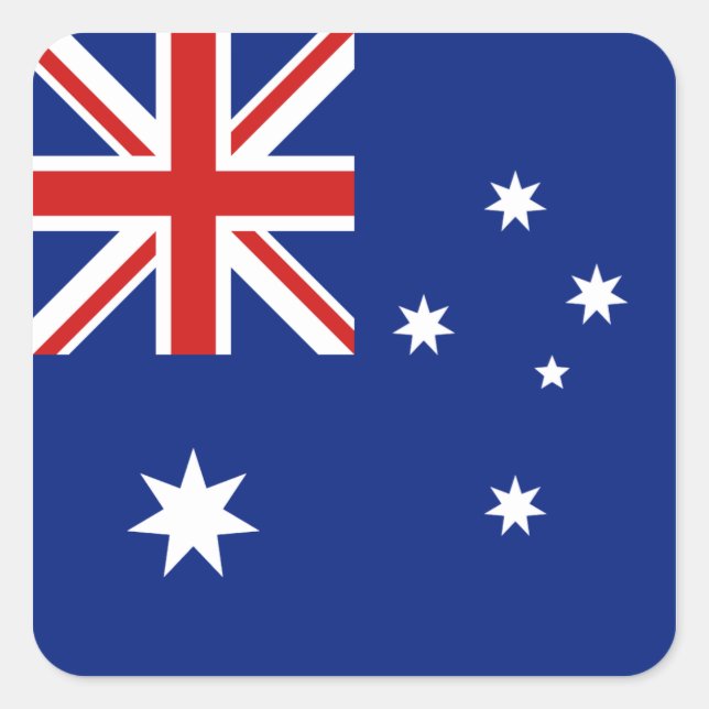Australia Flag Sticker (Front)