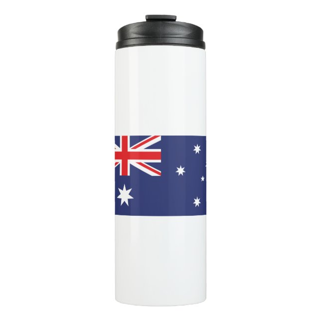 Australia Flag Thermal Tumbler (Front)
