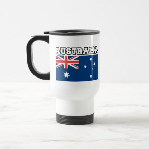 Australia Flag Travel Mug