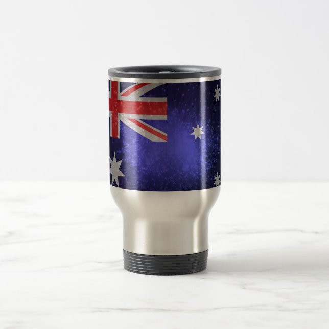 Australia Flag Travel Mug (Center)