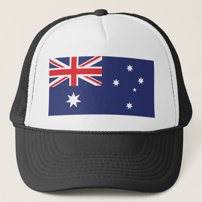 Australia Flag Trucker Hat (Front)