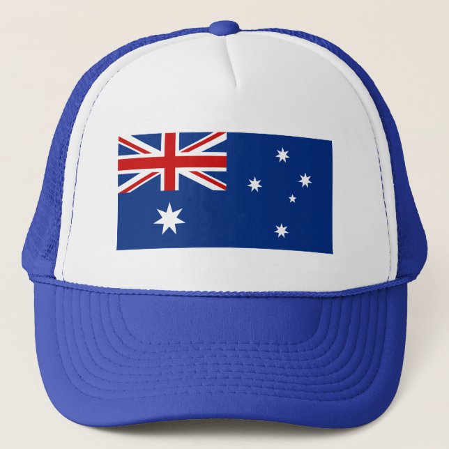 Australia flag trucker hat (Front)