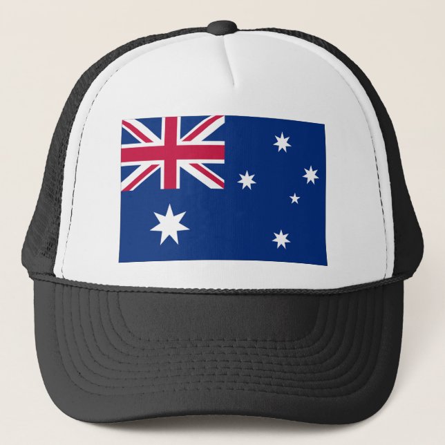 Australia Flag Trucker Hat (Front)