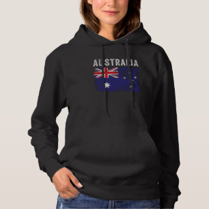 Australia Flag Vintage - Australian Flag Hoodie