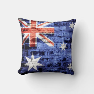Australia Flag Vintage Cushion