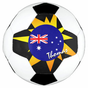 Australia Football & Australian Flag / BANG