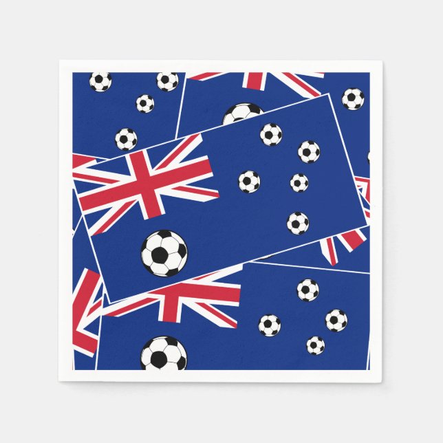 Australia football flag s6 pillow.png napkin (Front)