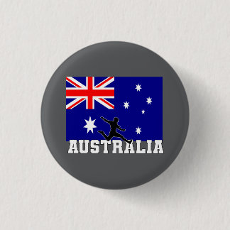 Australia Football Soccer Australia National Team 3 Cm Round Badge
