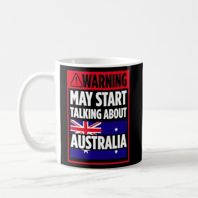 Australia For Proud Australian Aussie Australia Ro Coffee Mug (Left)