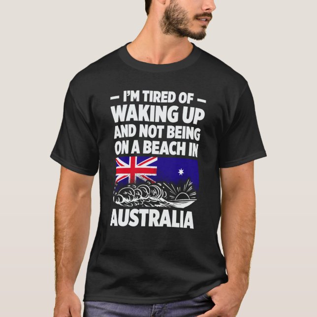Australia For Proud Australian Aussie Australia Ro T-Shirt (Front)