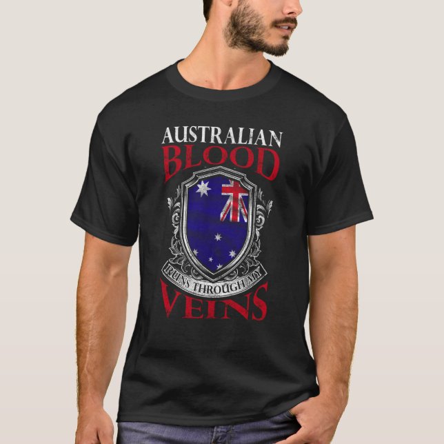 Australia For Proud Australian Aussie Australia Ro T-Shirt (Front)