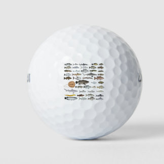 Australia Freshwater Fish Group Golf Balls