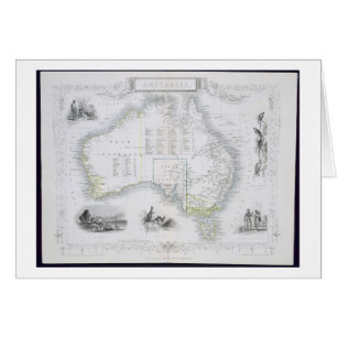 Australia, from a Series of World Maps published b
