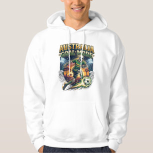 Australia Goal Mode Skeleton Striker Nations Stree Hoodie