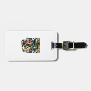 Australia Goal Mode Skeleton Striker Nations Stree Luggage Tag