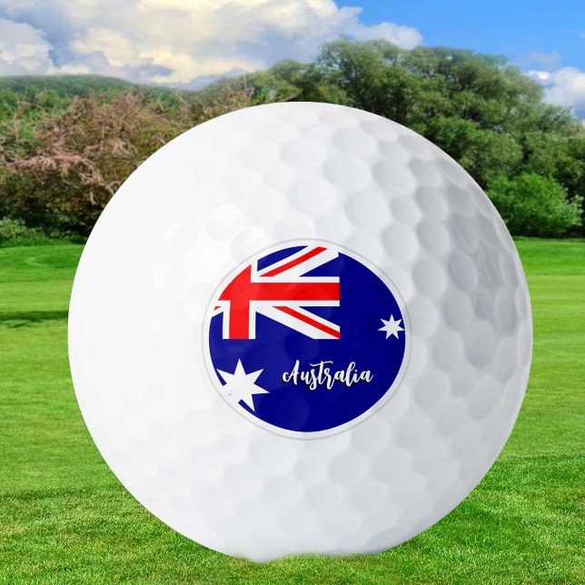 Australia Golf Balls, Australian Flag / Patriots Balls (Creator Uploaded)