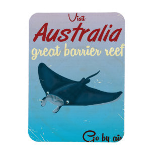 Australia Great barrier reef Magnet