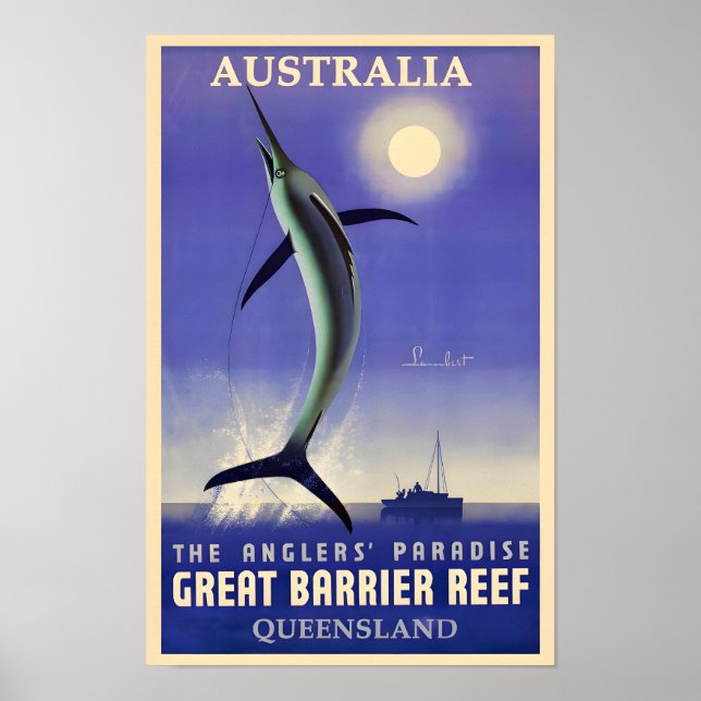 Australia Great Barrier Reef Poster (Front)